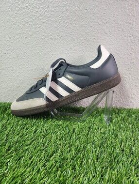 adidas Samba OG Men's Sneakers Black/White/Gray US Size  12 (JR0913)